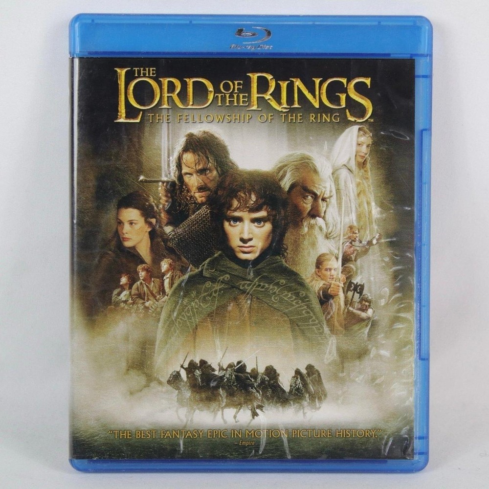 The Lord of the Rings: The Fellowship of the Ring Blu-Ray DVD Movie